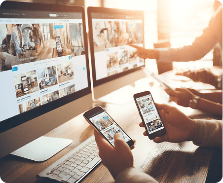 Storefront operations across desktop and mobile devices