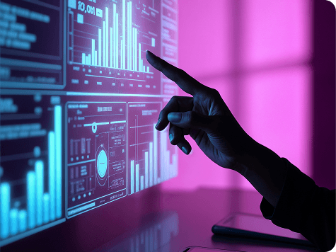 Small and medium business digital services dashboard