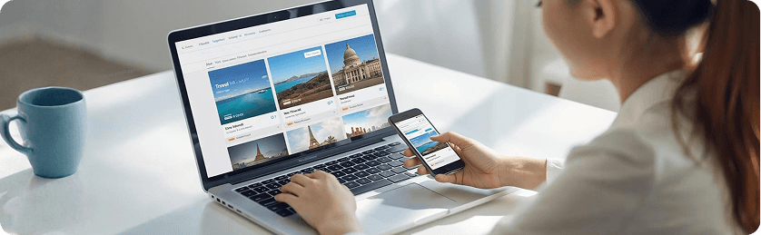 Website conversion and performance showcase